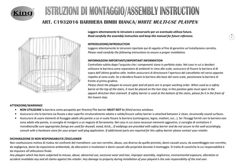 KING C1932016 Assembly instruction