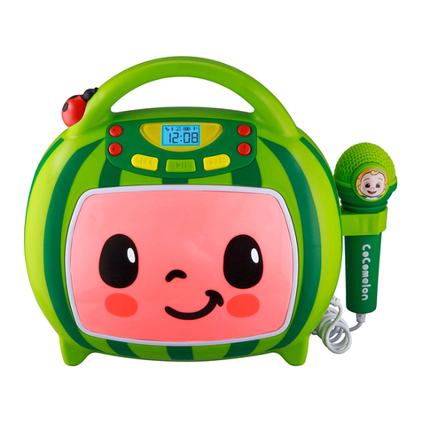 KIDdesigns CoComelon C0-550 User manual