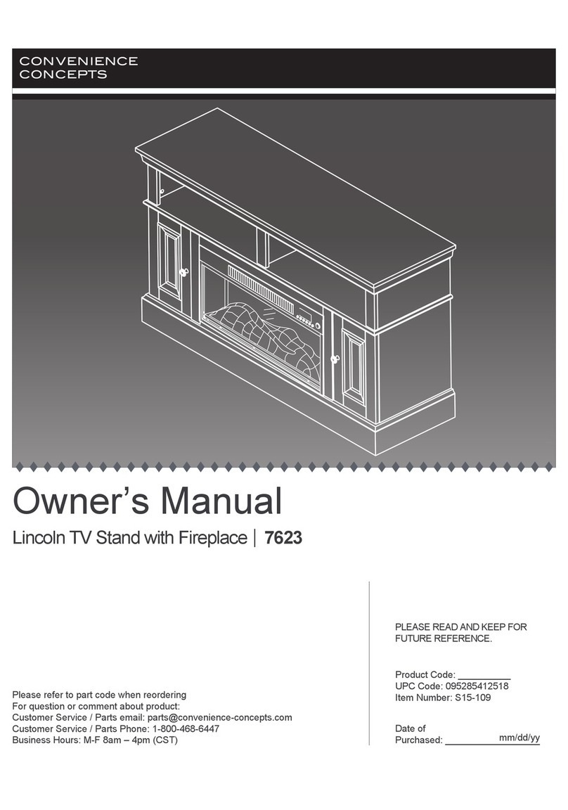 convenience concepts Lincoln 7623 owner's manual convenience concepts Lincoln 7623 owner's manual