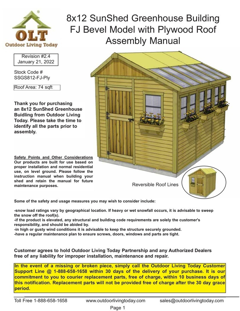 OLT SSGS812-FJ-Ply Assembly manual