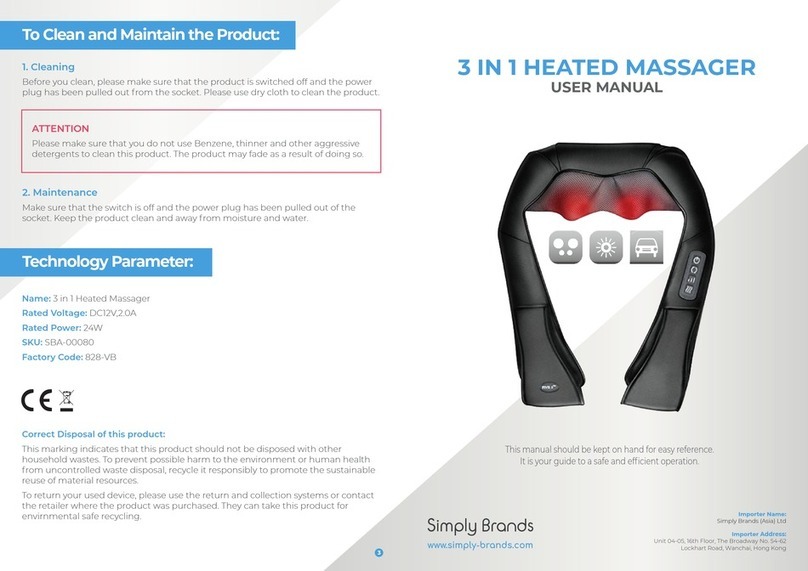 Simply Brands SBA-00080 user manual
