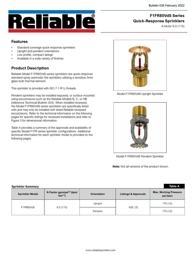 Reliable F1FR80VdS Series Manual
