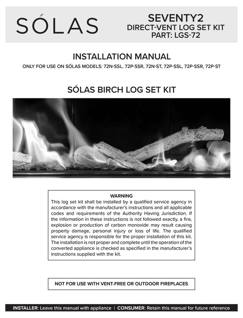 Solas SEVENTY2 LGS-72 User manual