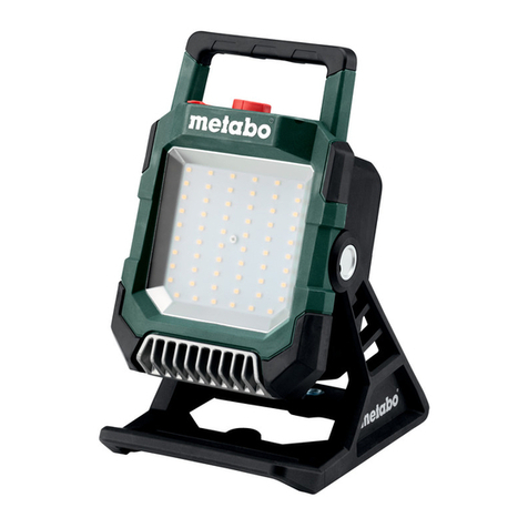 Metabo BSA 12-18 LED 2000 Original instructions