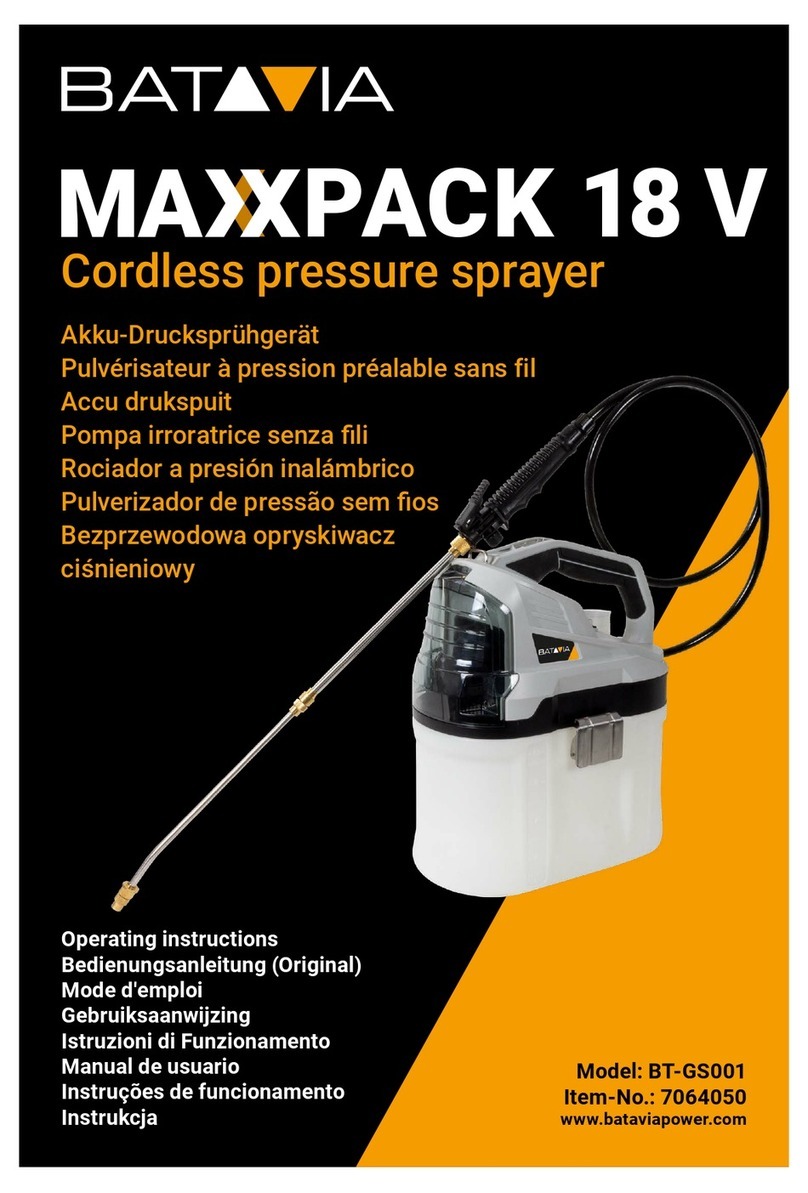 Batavia MAXXPACK BT-GS001 operating instructions