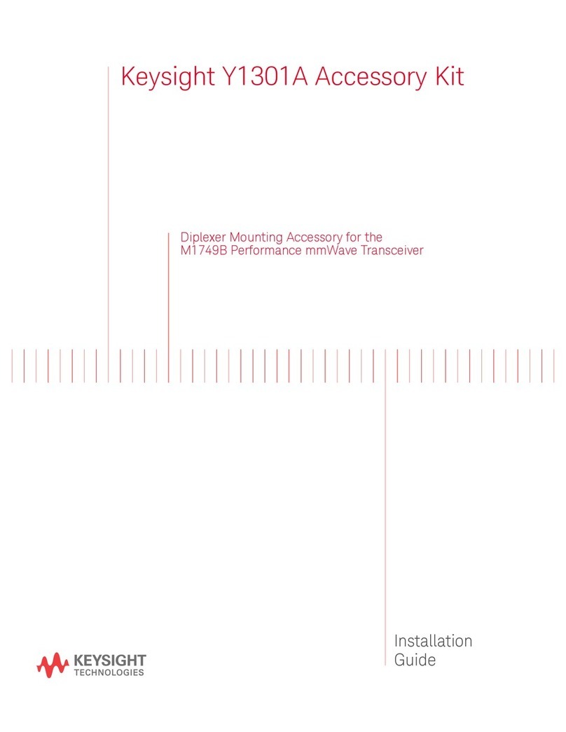 Keysight Y1301A installation guide Keysight Y1301A installation guide