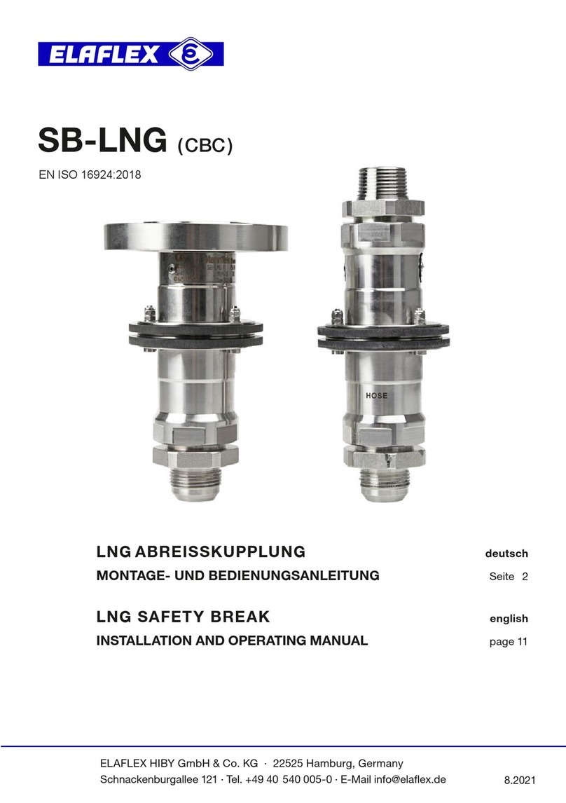 Elaflex SB-LNG User manual