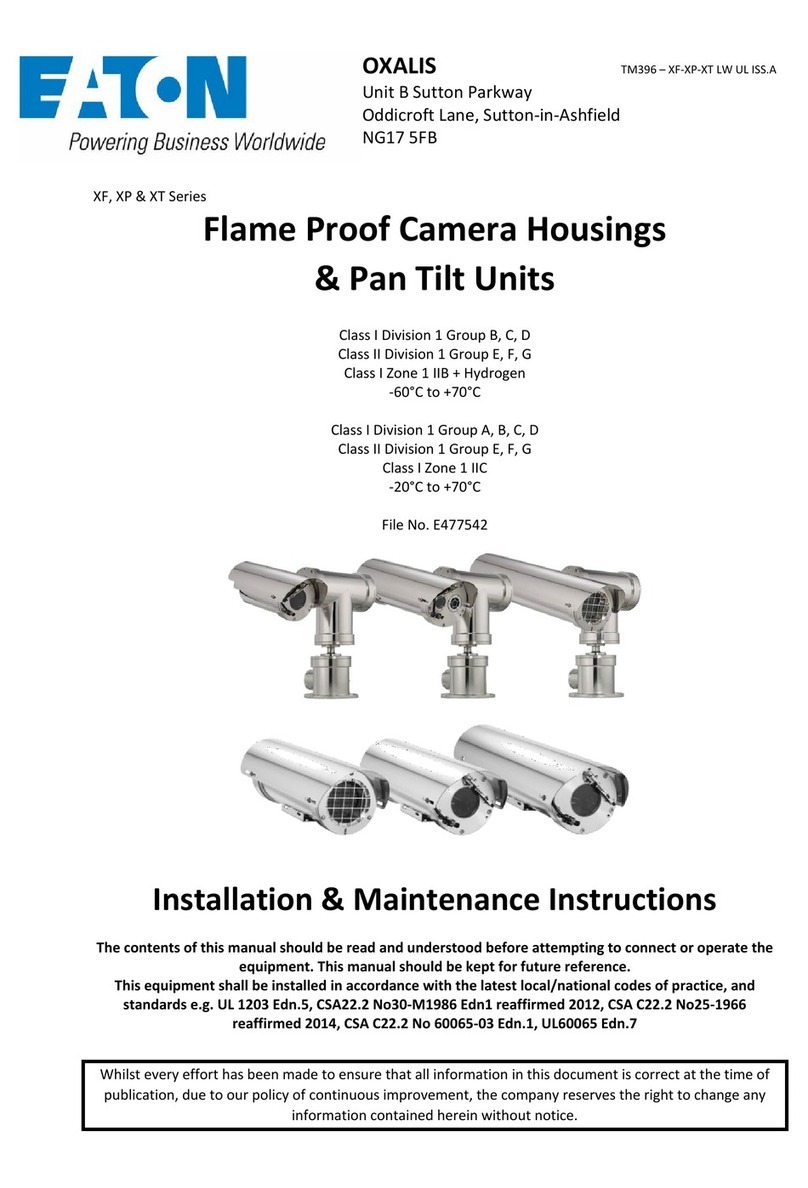 Eaton OXALIS Installation & maintenance instructions
