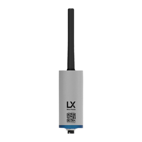 LX Blue Node User manual
