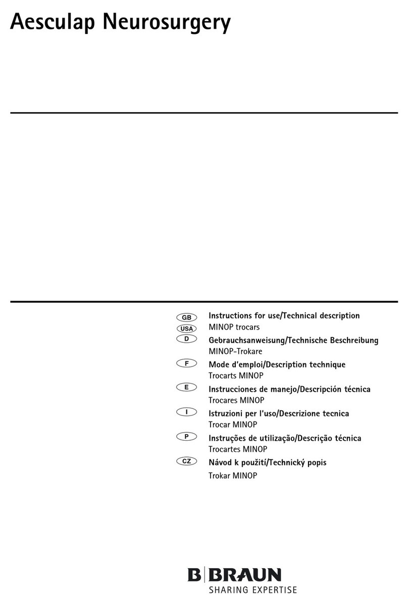 B. Braun Aesculap Neurosurgery Manual