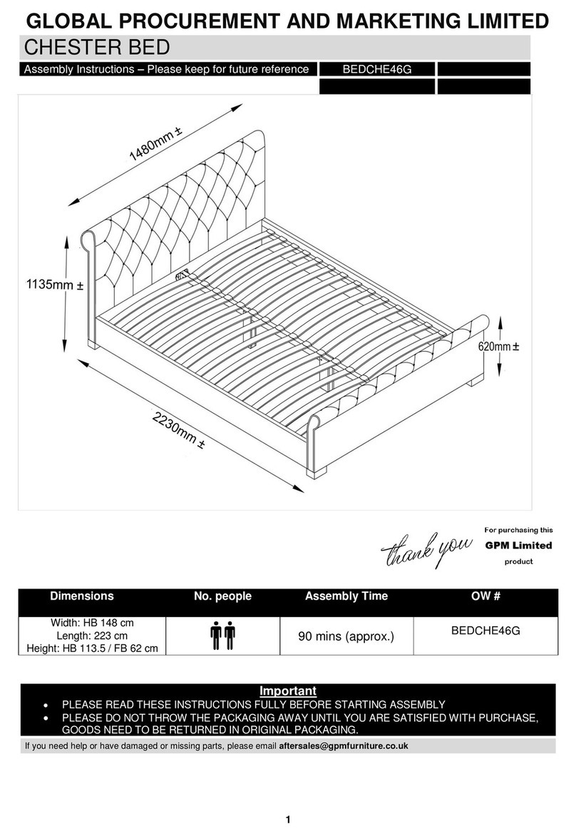 GPM BEDCHE46G User manual