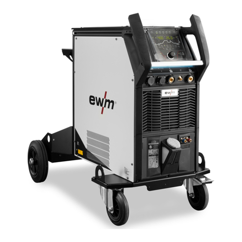 EWM Tetrix XQ 350 AC/DC puls operating instructions