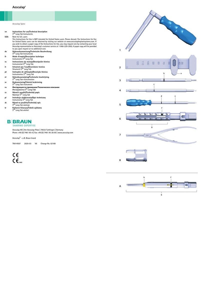 B. Braun Aesculap TA014587 Manual
