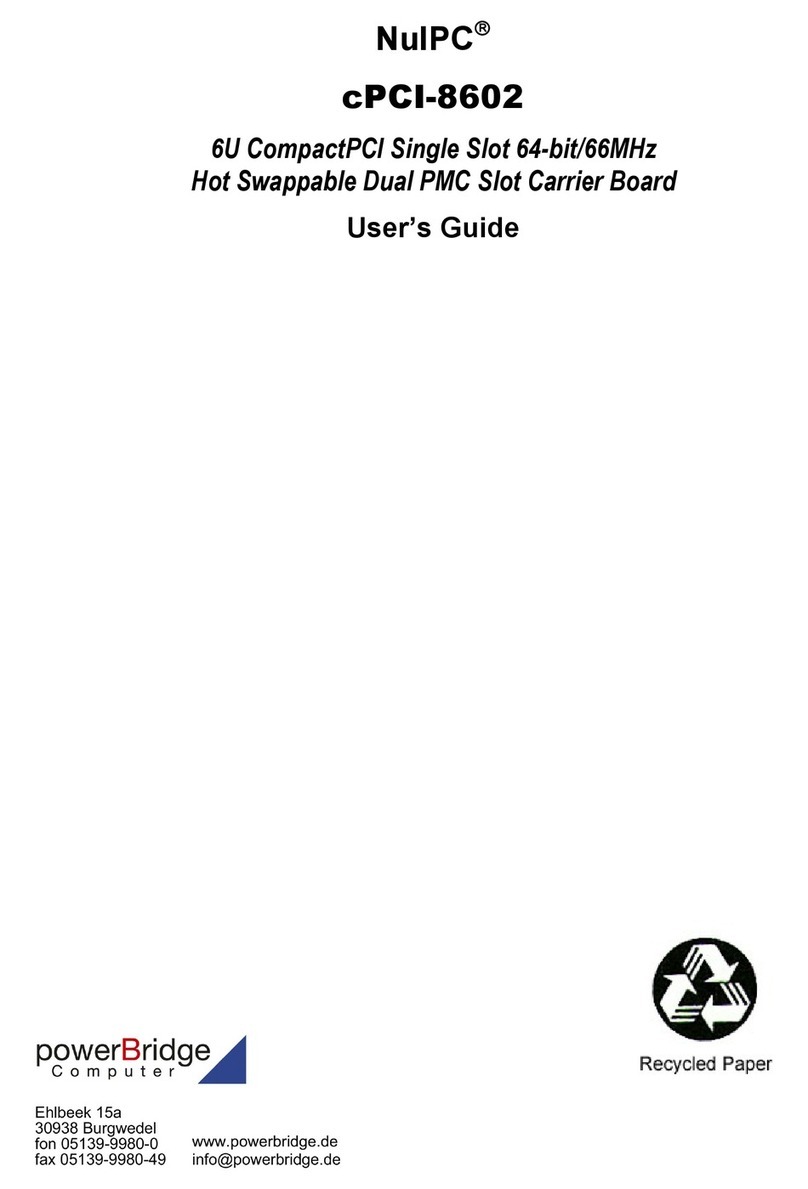 PowerBridge NulPC cPCI-8602 user guide