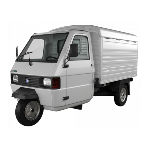 PIAGGIO Ape TM instructions