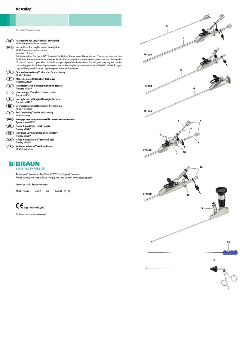 B. Braun Aesculap 009442 Manual B. Braun Aesculap 009442 Manual