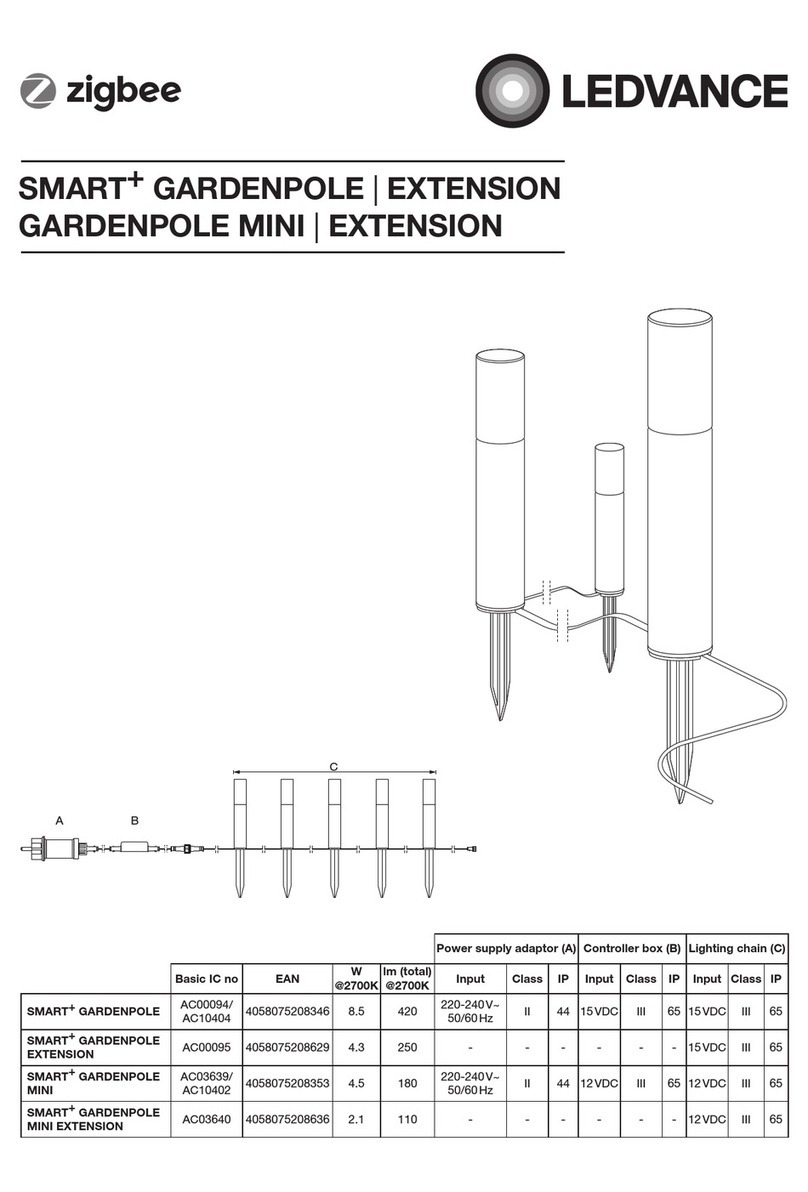 Ledvance SMART+ GARDENPOLE manual