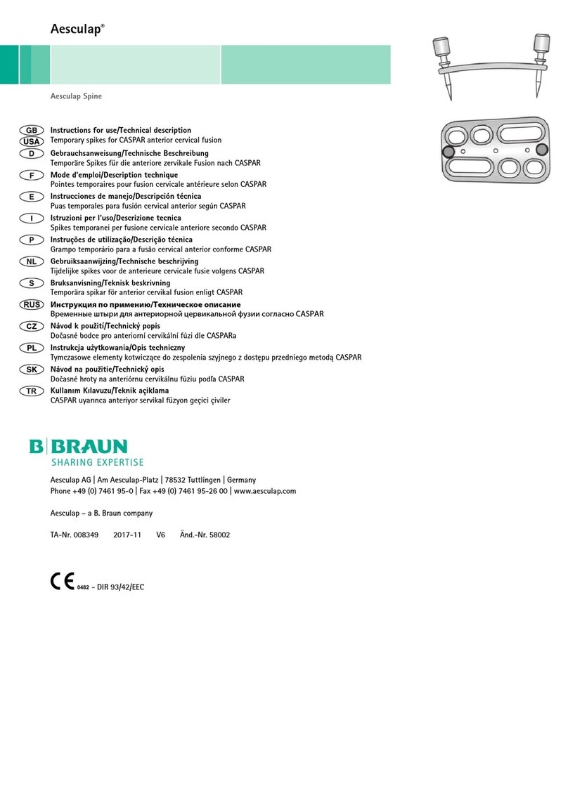 B. Braun Aesculap 008349 Manual B. Braun Aesculap 008349 Manual