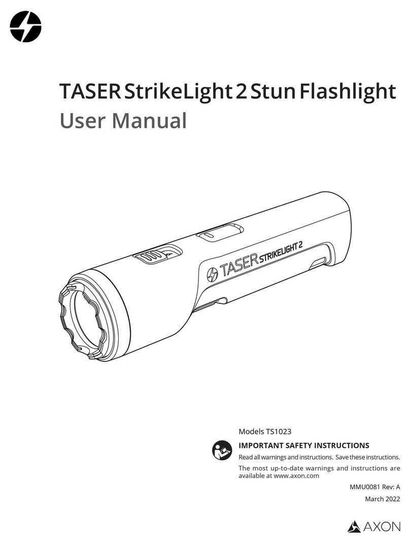 Axon TASER StrikeLight 2 Stun user manual