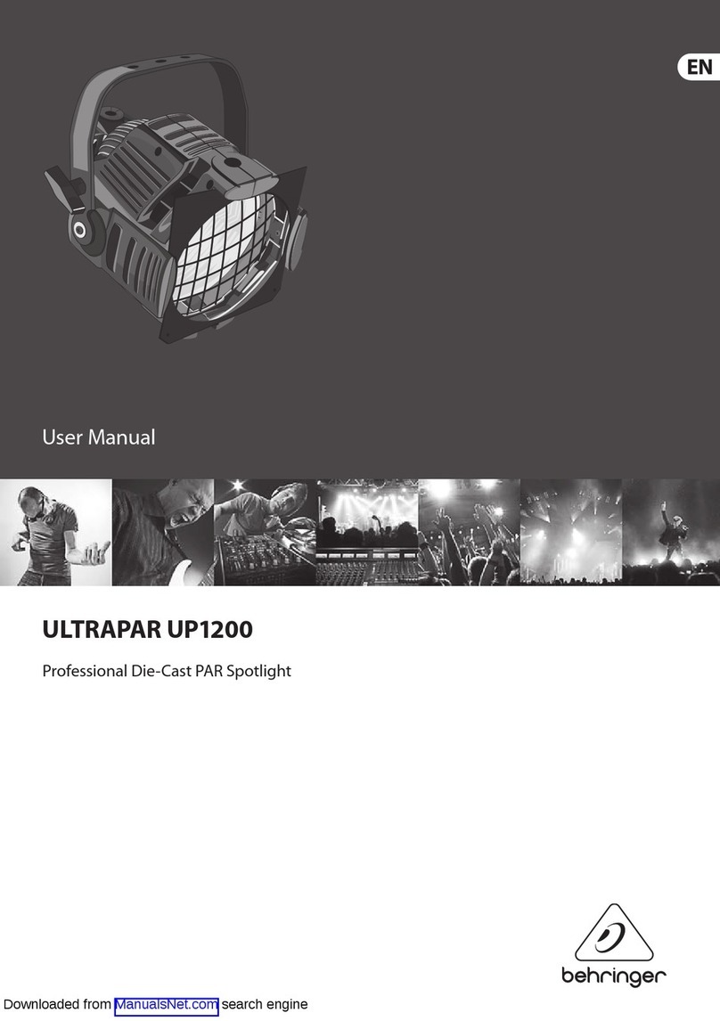 Behringer ULTRAPAR UP1200 user manual
