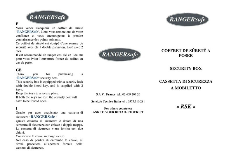 RANGERSafe RSK User manual
