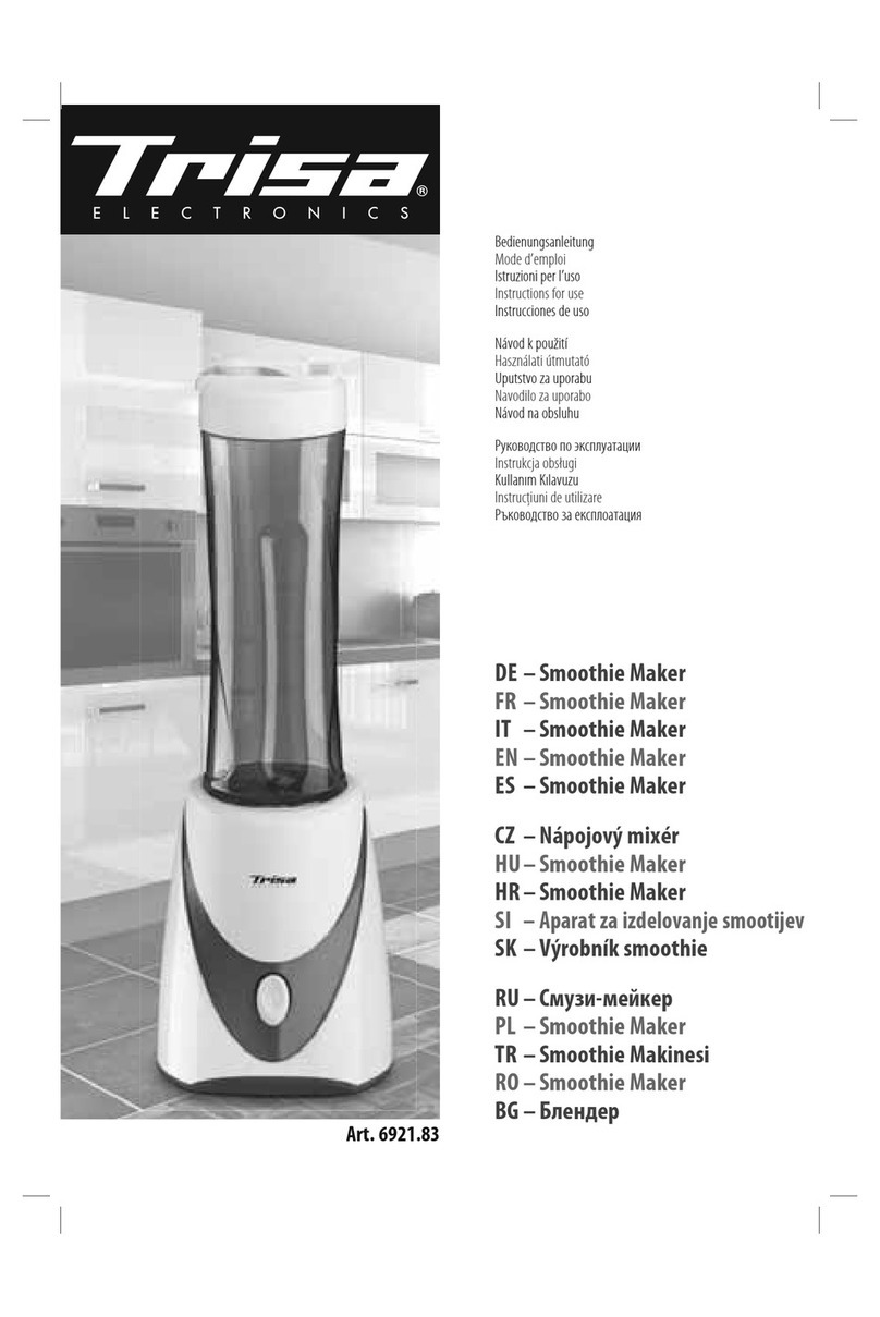Trisa electronics 6921.83 User manual