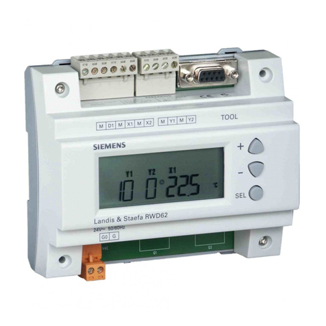 Siemens RWD62U User manual