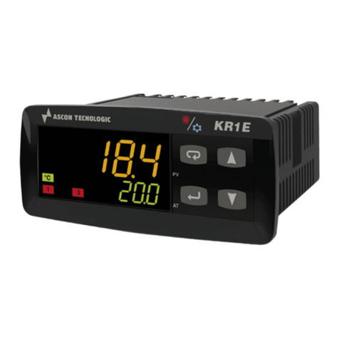 Ascon tecnologic KR1E User manual