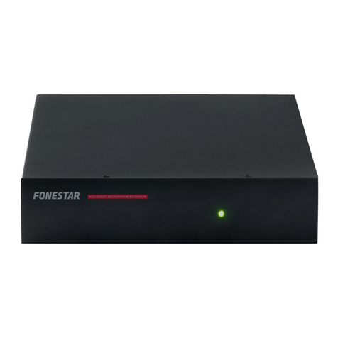 FONESTAR SCD-630EXT User manual