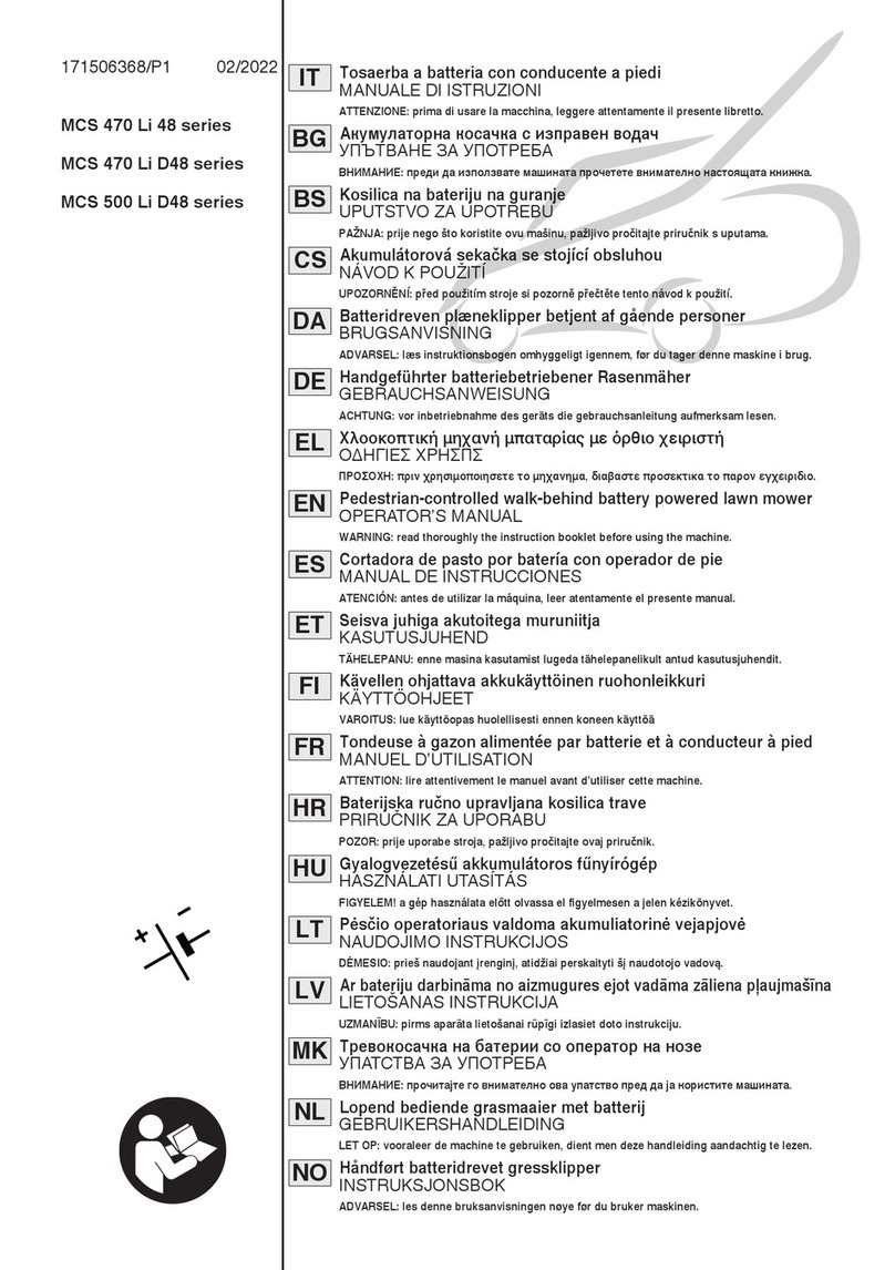 ST. SpA MCS 470 Li 48 Series User manual