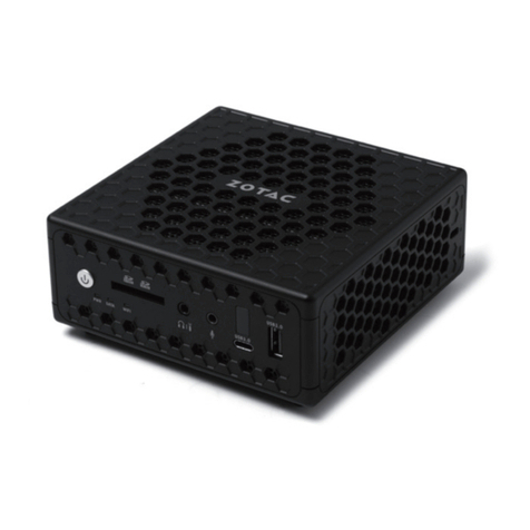 Zotac ZBOX nano User manual