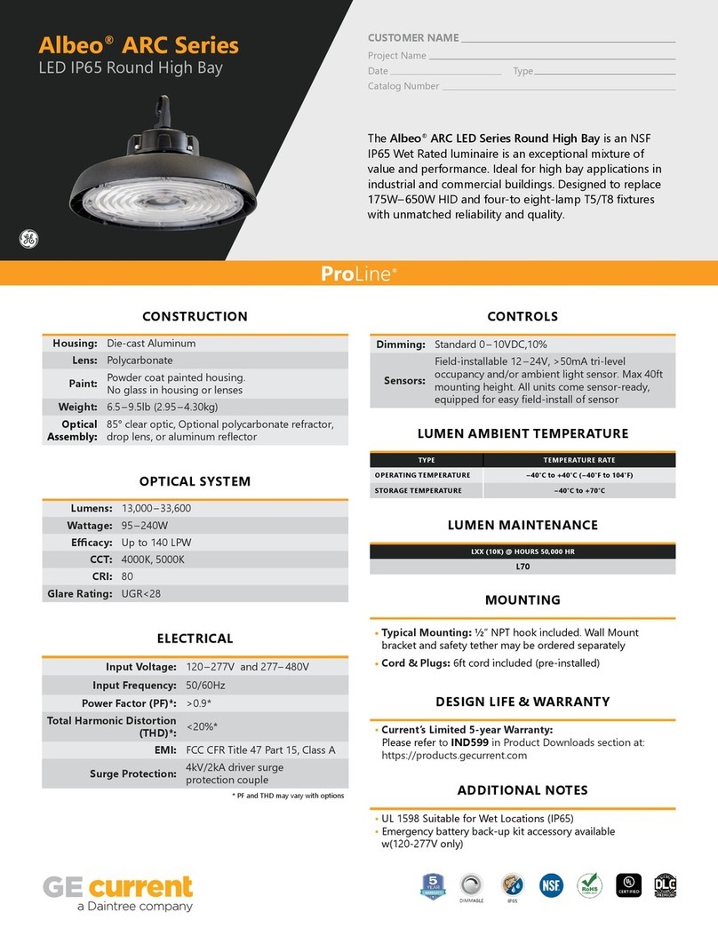 Daintree Albeo ARC Series Ordering guide