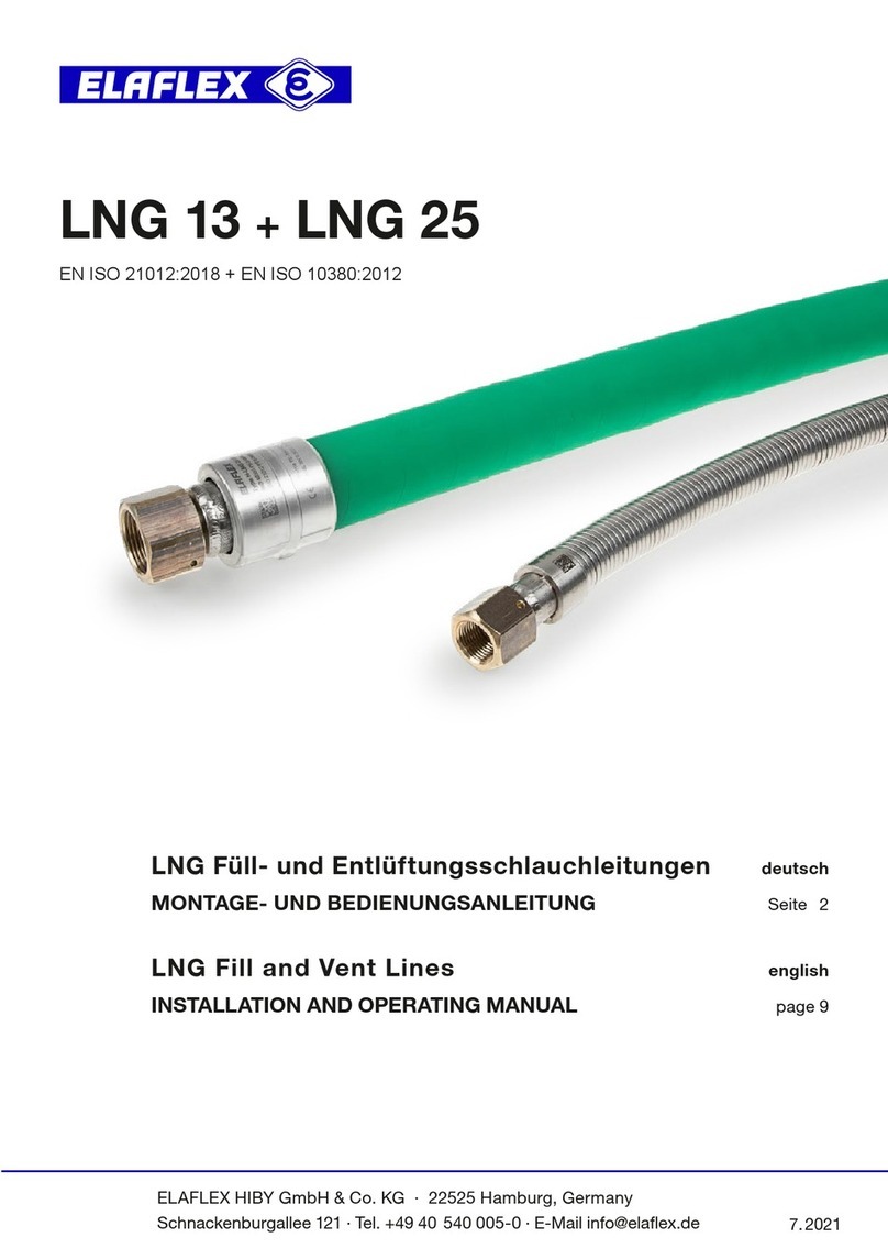 Elaflex LNG 13 User manual