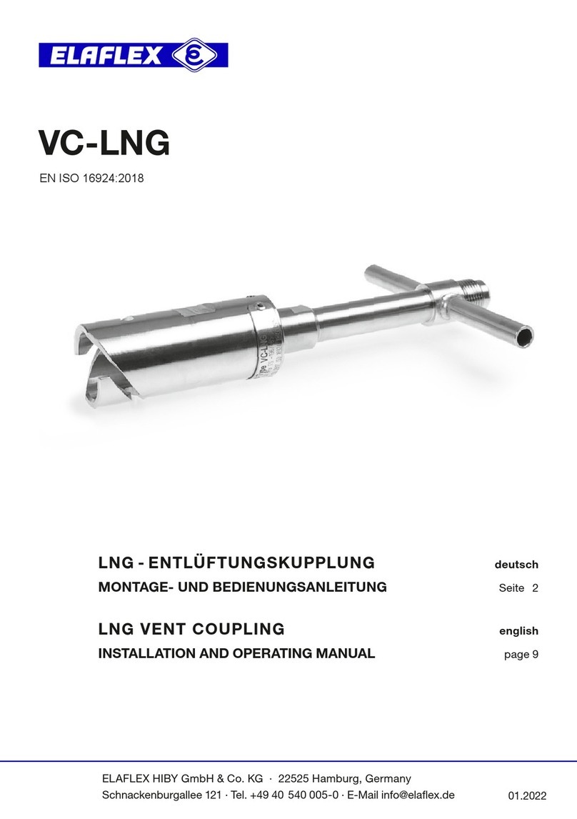 Elaflex VC-LNG User manual