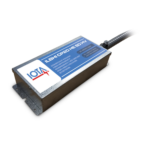 IOTA ILBHI CP HE SD HV instruction manual