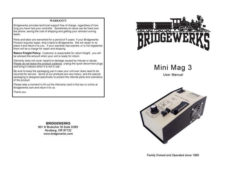 BRIDGEWERKS Mini Mag 3 User manual