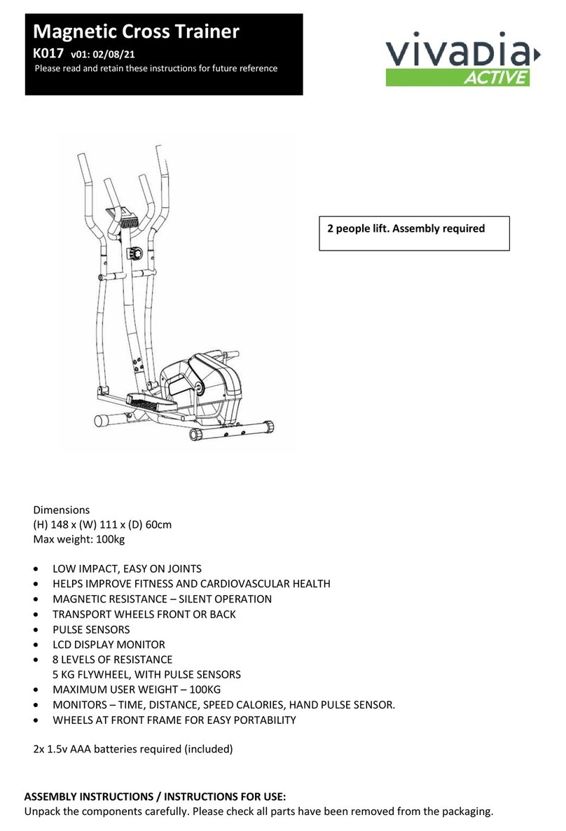 Vivadia K017 Instructions for use
