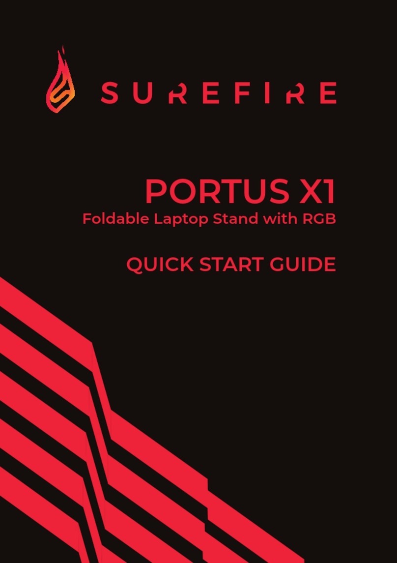 Surefire PORTUS X1 quick start guide