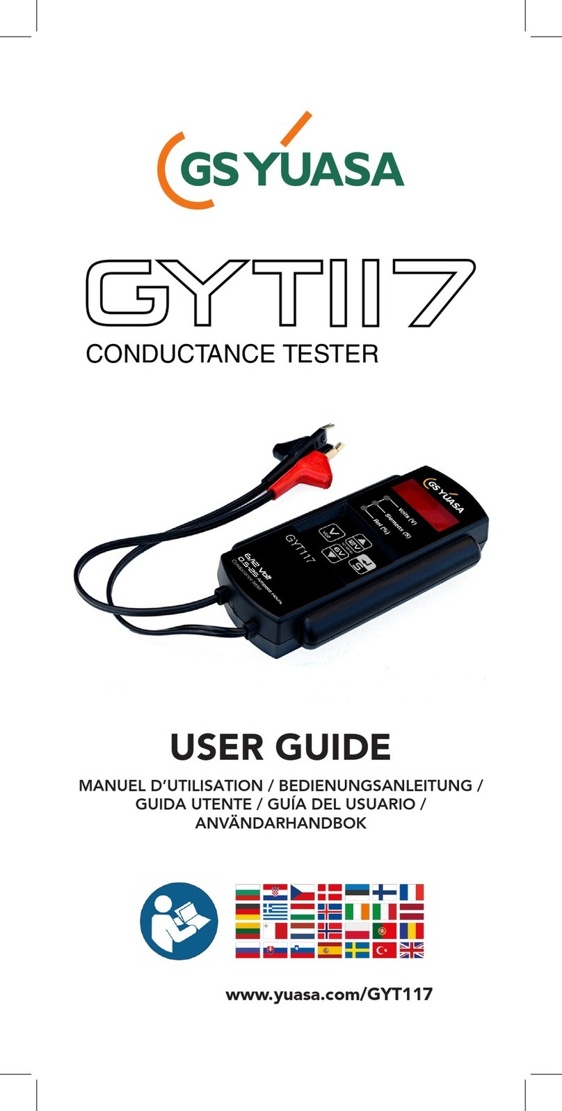 gs yuasa GYT117 user guide