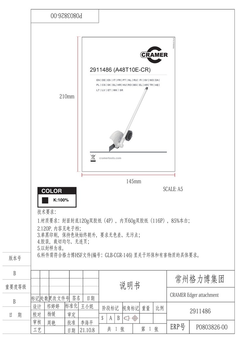 Cramer A48T10E-CR manual
