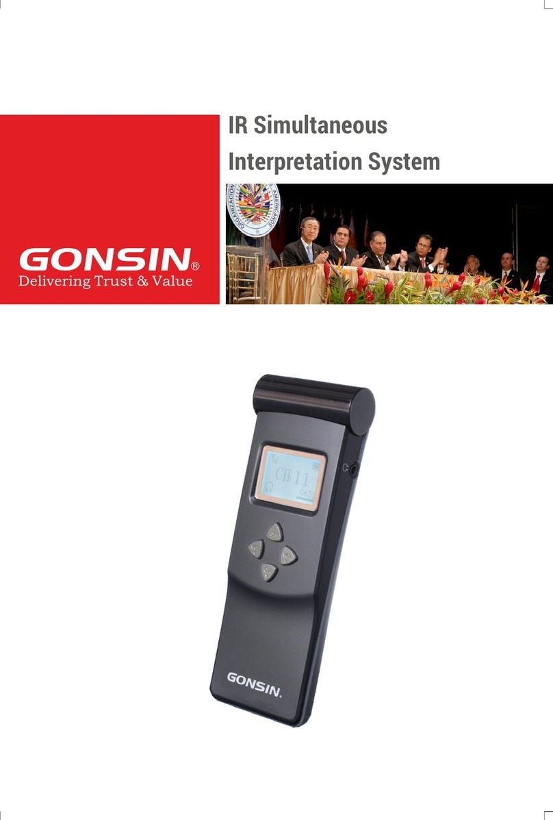 GONSIN TC-J904LC manual