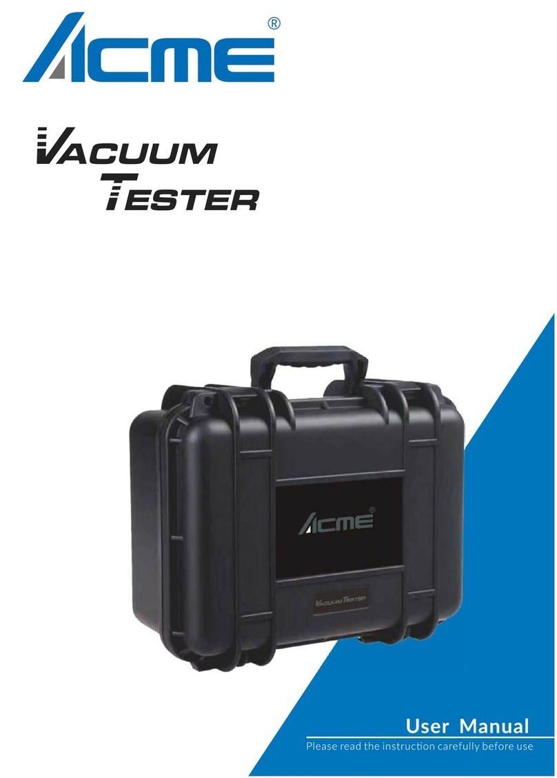 ACME V-BOX User manual ACME V-BOX User manual