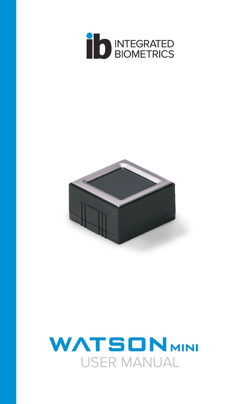Integrated Biometrics WATSON MINI user manual