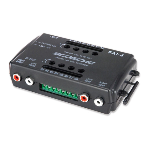 Scosche FAI-4 User manual