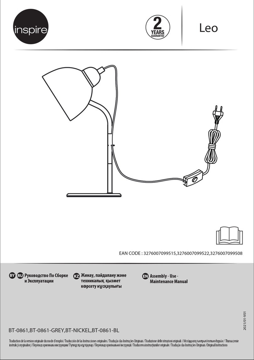 Inspire Leo Maintenance manual
