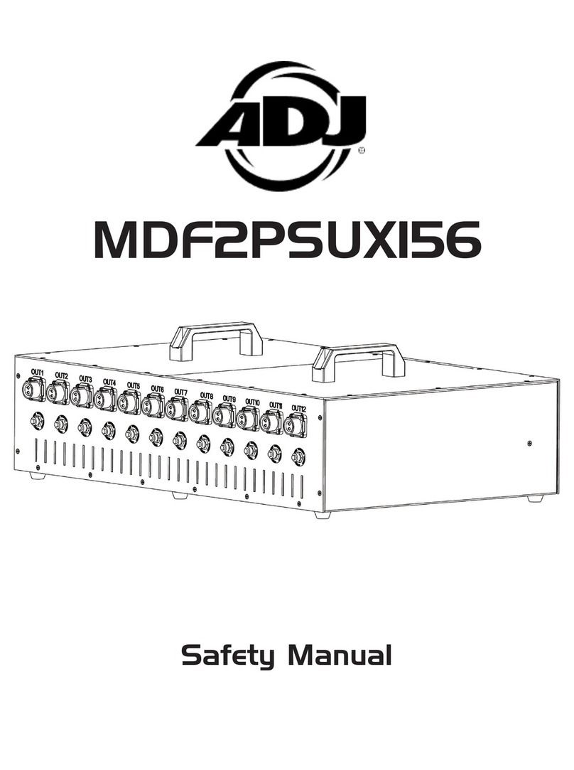 ADJ MDF2PSUX156 User guide