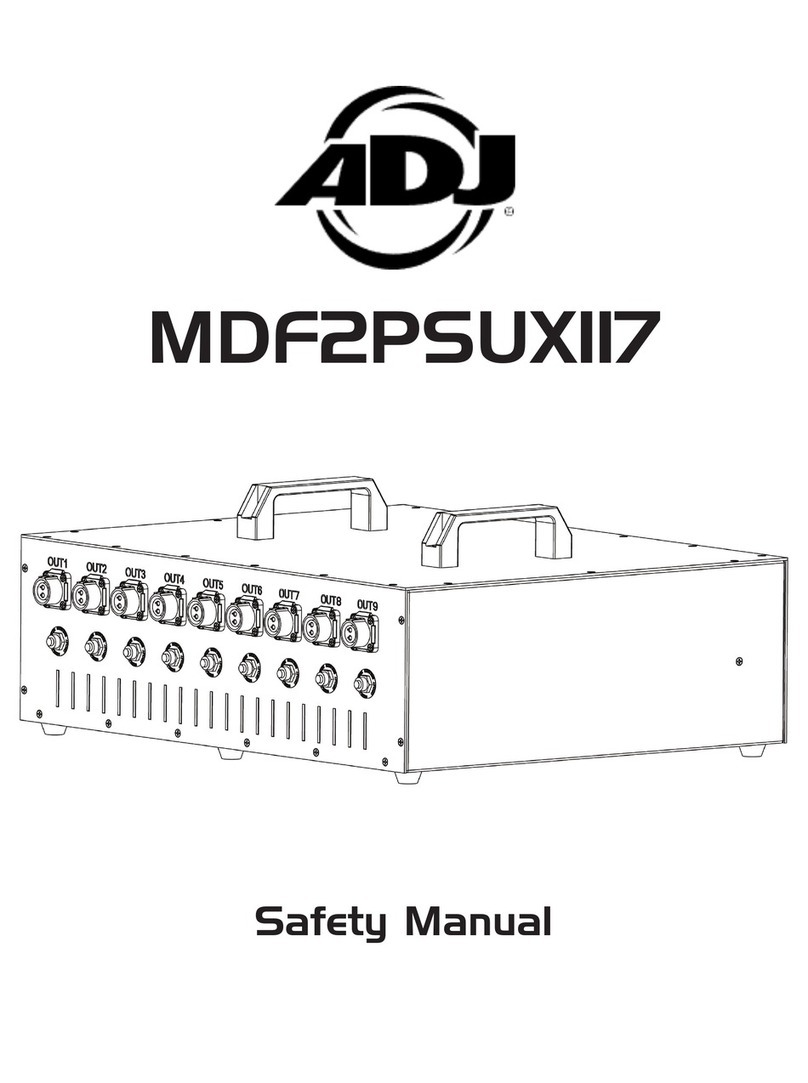 ADJ MDF2PSUX117 User guide