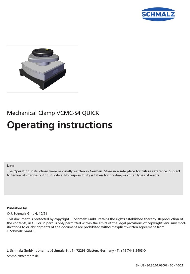Schmalz VCMC-S4 QUICK operating instructions