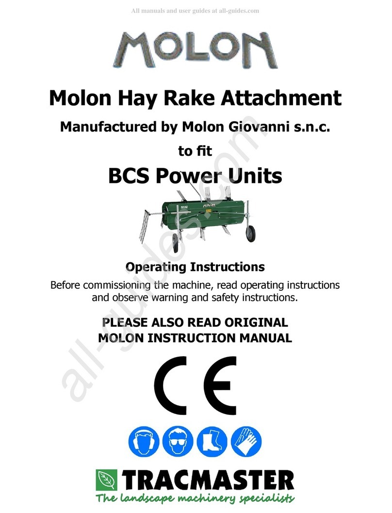 Molon BCS operating instructions