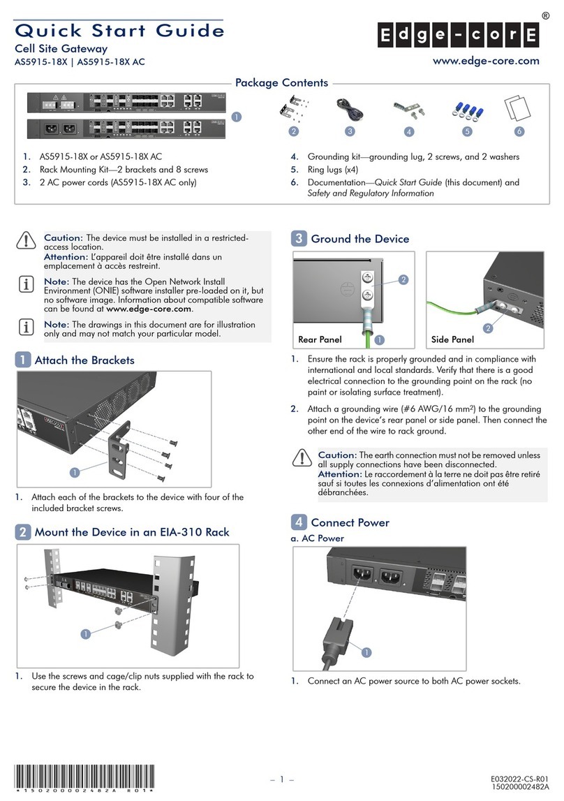 Edge-Core AS5915-18X quick start guide